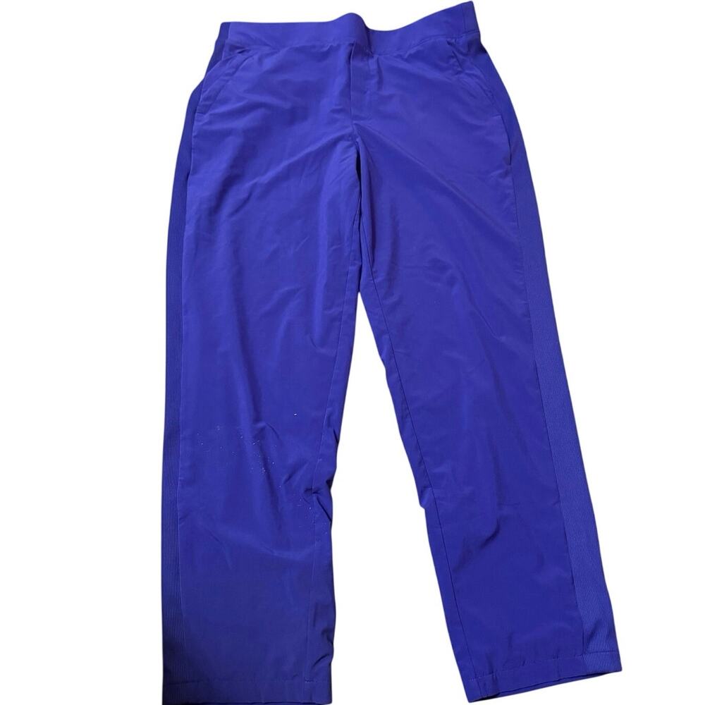 Athleta Brooklyn Mid Rise Ankle Pants, Purple, Women's Size 14